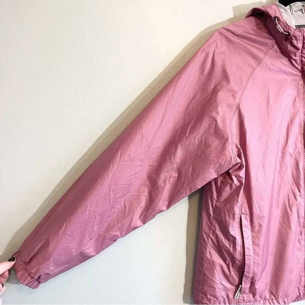 Woolrich Women's Zip Up Windbreaker Light Pink Size Medium - Picture 16 of 16